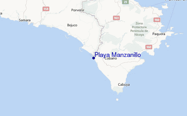 Playa Manzanillo Surf Forecast And Surf Reports Golfo De Nicoya Costa Rica 1601
