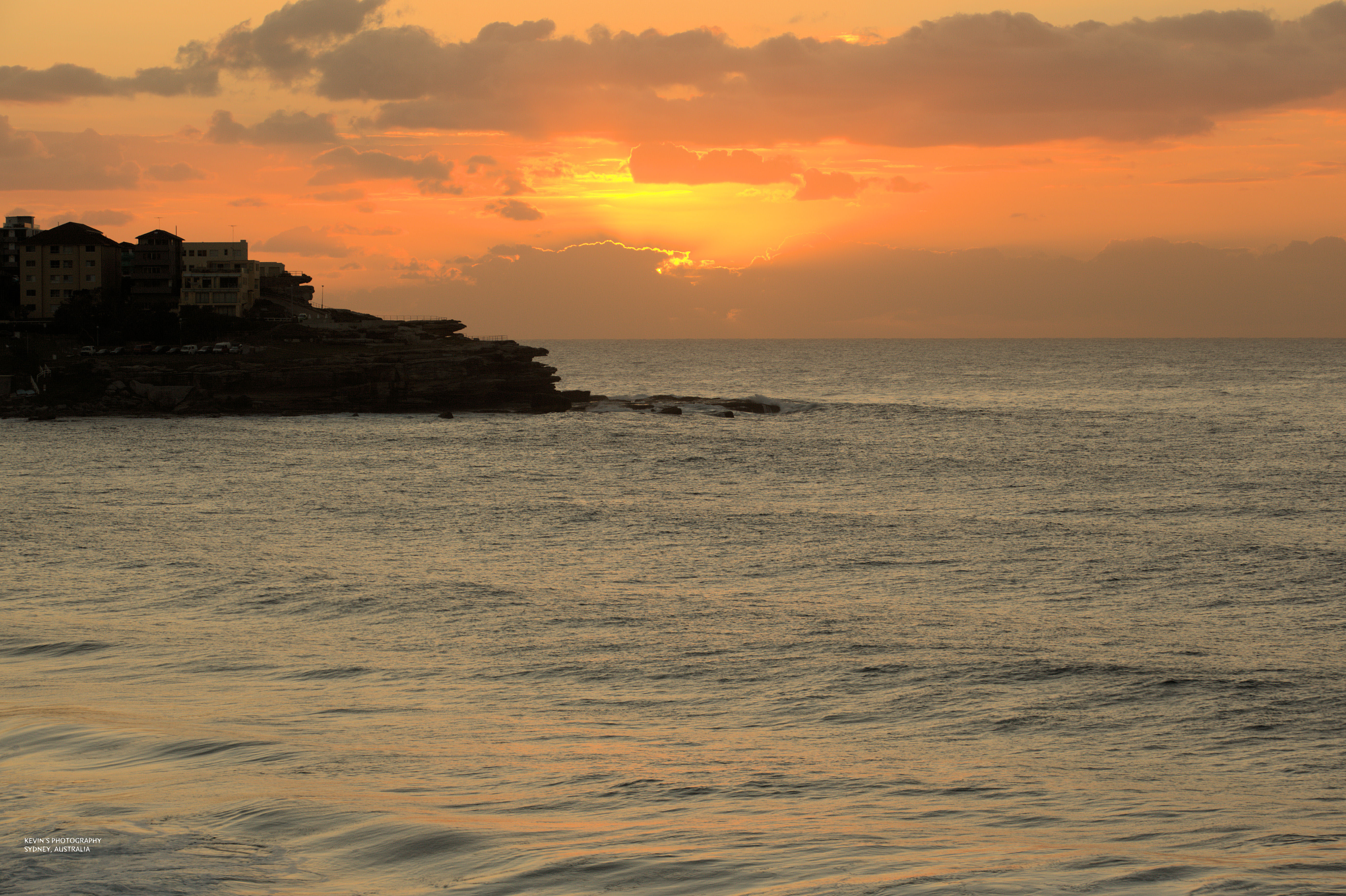 bondi beach sunrise