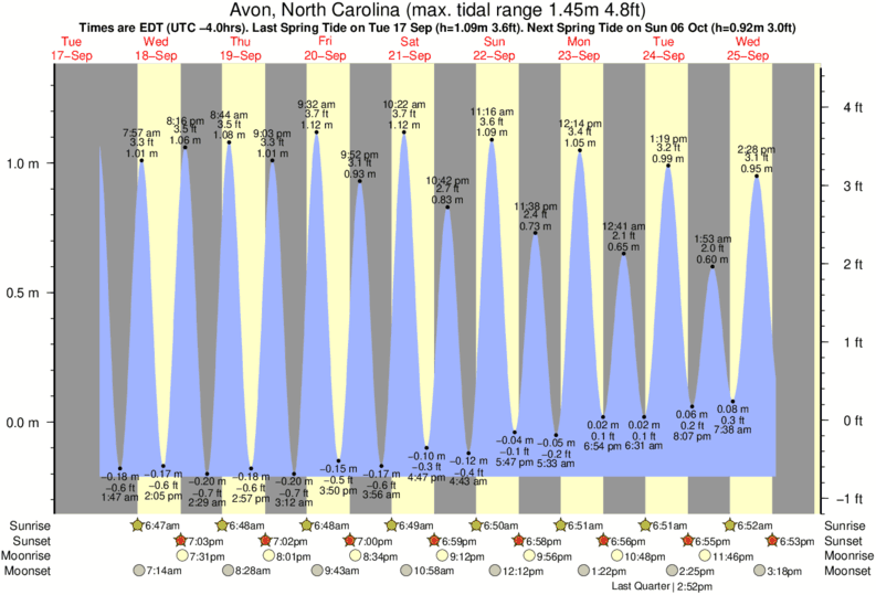 Avon Pier Tide Times & Tide Charts