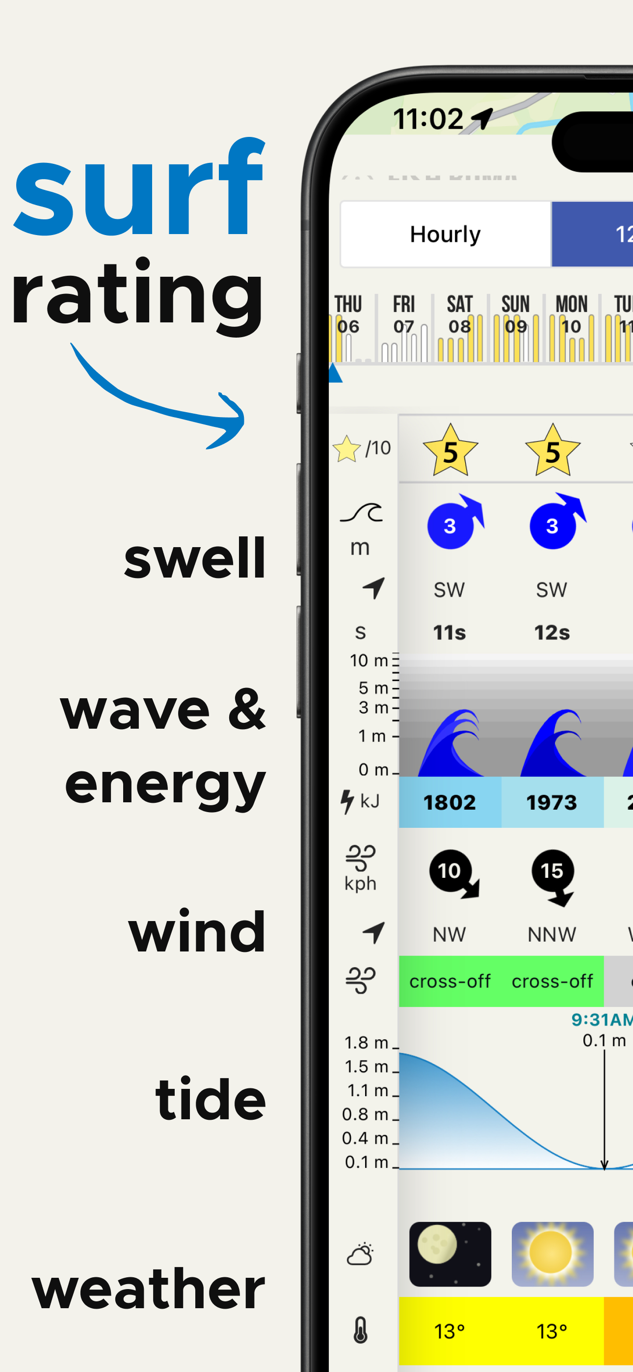 Surf forecast app screenshot 3