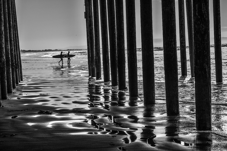 Pismo Beach Pier surf break