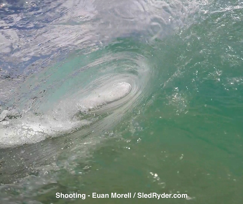 Pakiri beach surf break