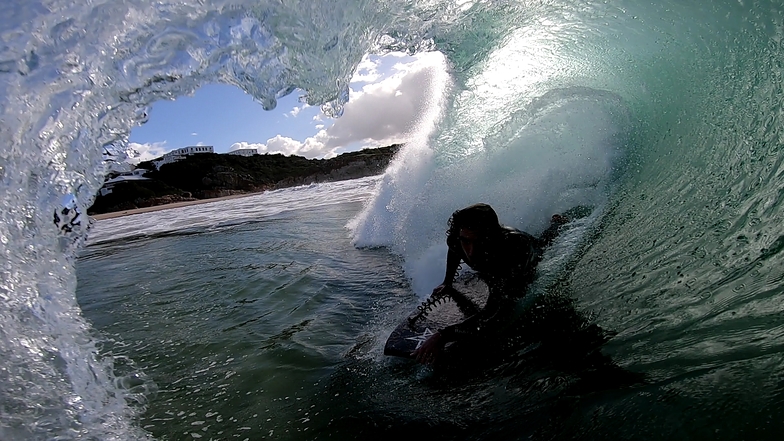 The Wedge surf break