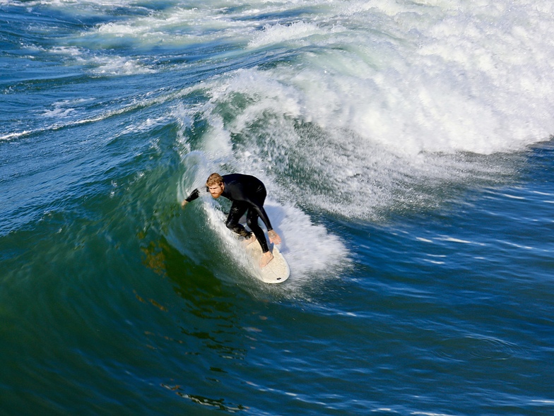 Manhattan Beach and Pier surf break