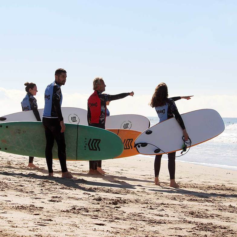 Selecting the peak, Playa El Palmar