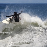March 3rd storm surfing, Manasquan Inlet