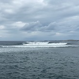 Summer swell at Magheroarty Reef