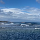 Summer swell at Magheroarty Reef