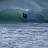 Offshore surf at Wharariki, Wharariki Beach