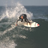 Backside attack at Somo, Playa de Somo