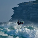 Flying at Somo beach, Playa de Somo