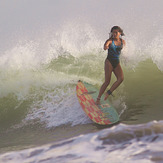 Young but experienced surfers., Bagasbas Beach