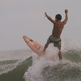 Young but experienced surfers., Bagasbas Beach