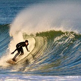 Winter Surfing, Manasquan Inlet