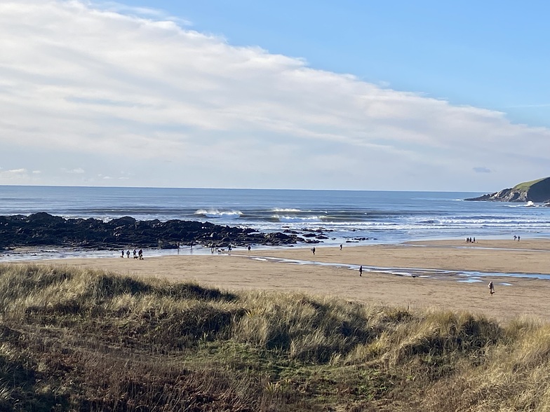 Bantham surf break