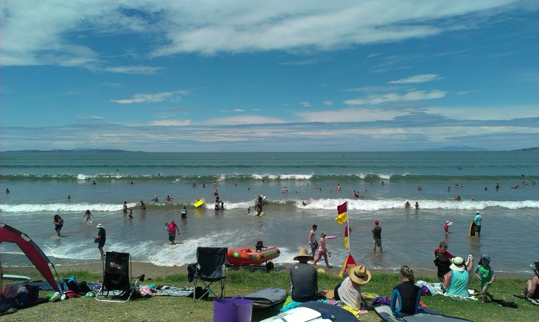 Orewa Beach surf break