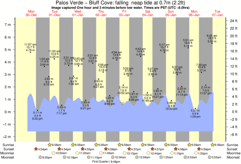 Tide Chart Palos Verdes